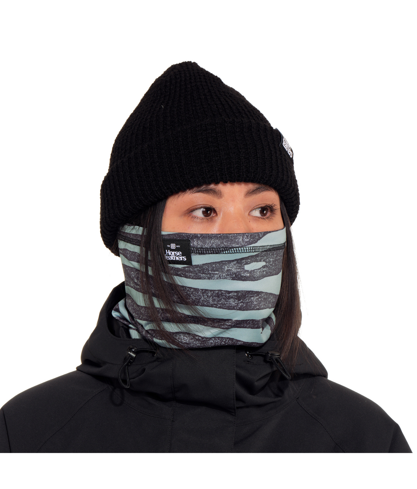 Horsefeathers Neck Warmer - Zebra