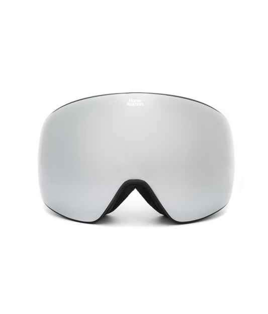 Horsefeathers Scout Goggles - Black/Mirror Silver