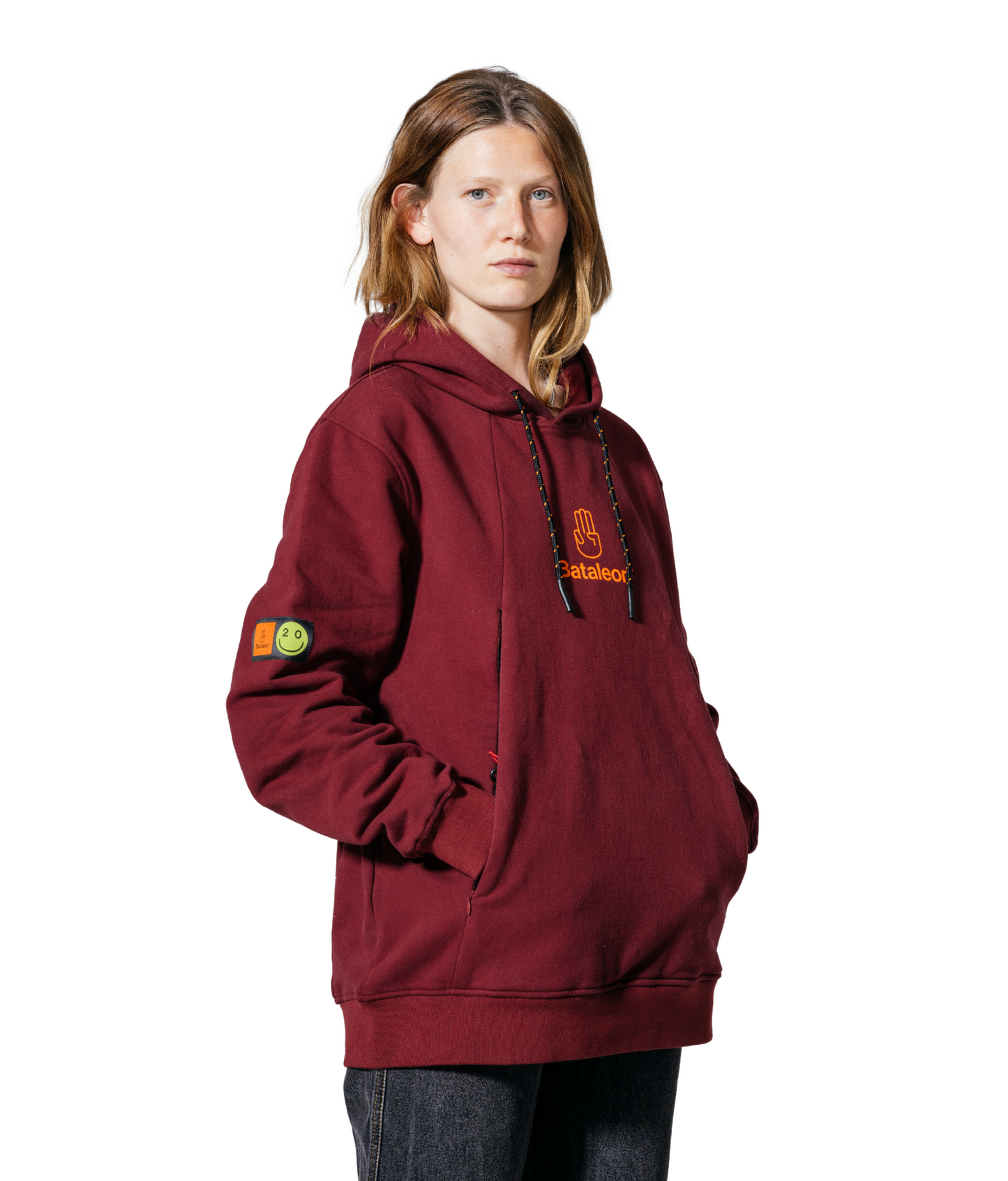 Bataleon Snowproof Delta Hoodie - Ruby Wine