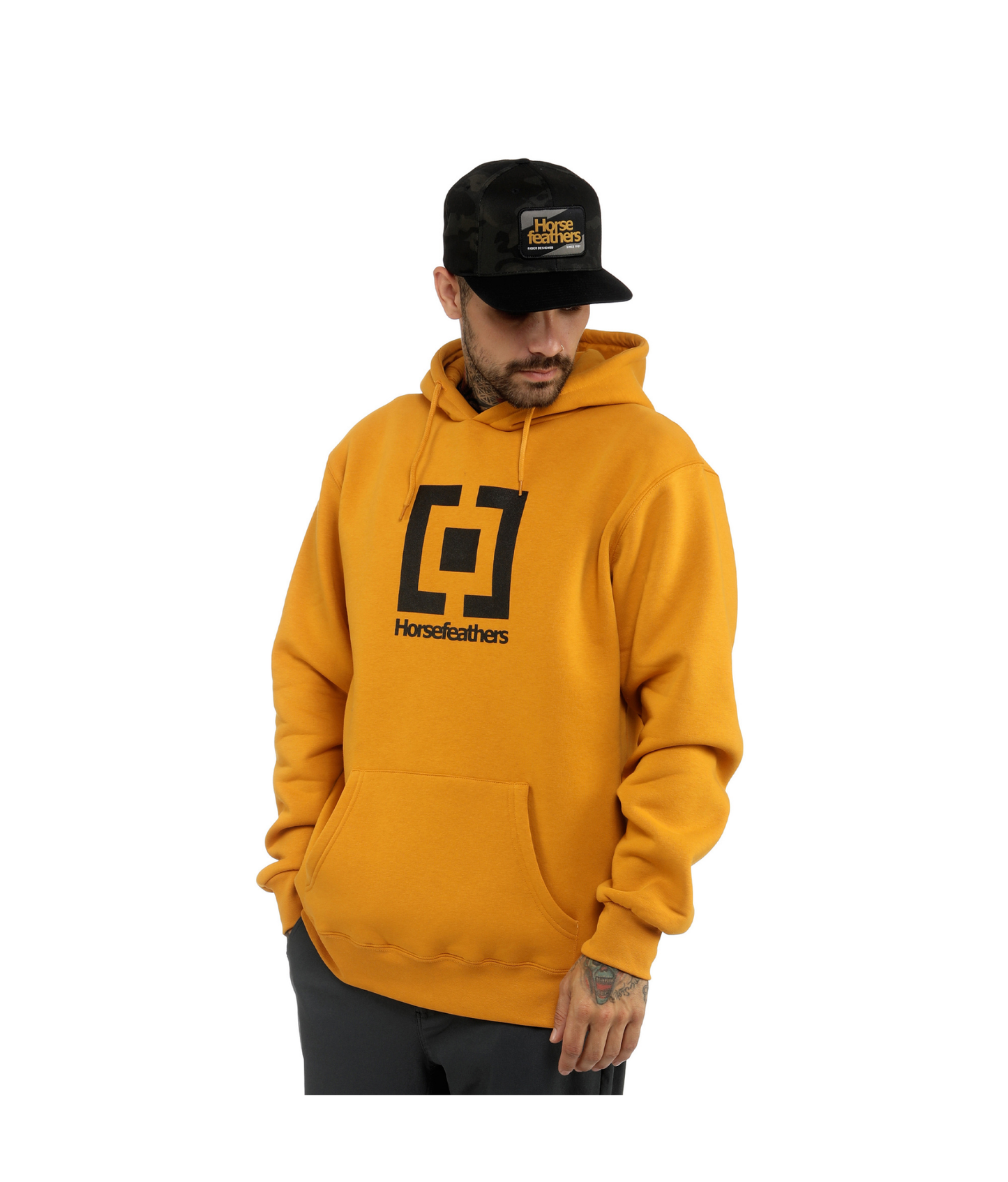 Horsefeathers Leader Sweatshirt - Sunflower