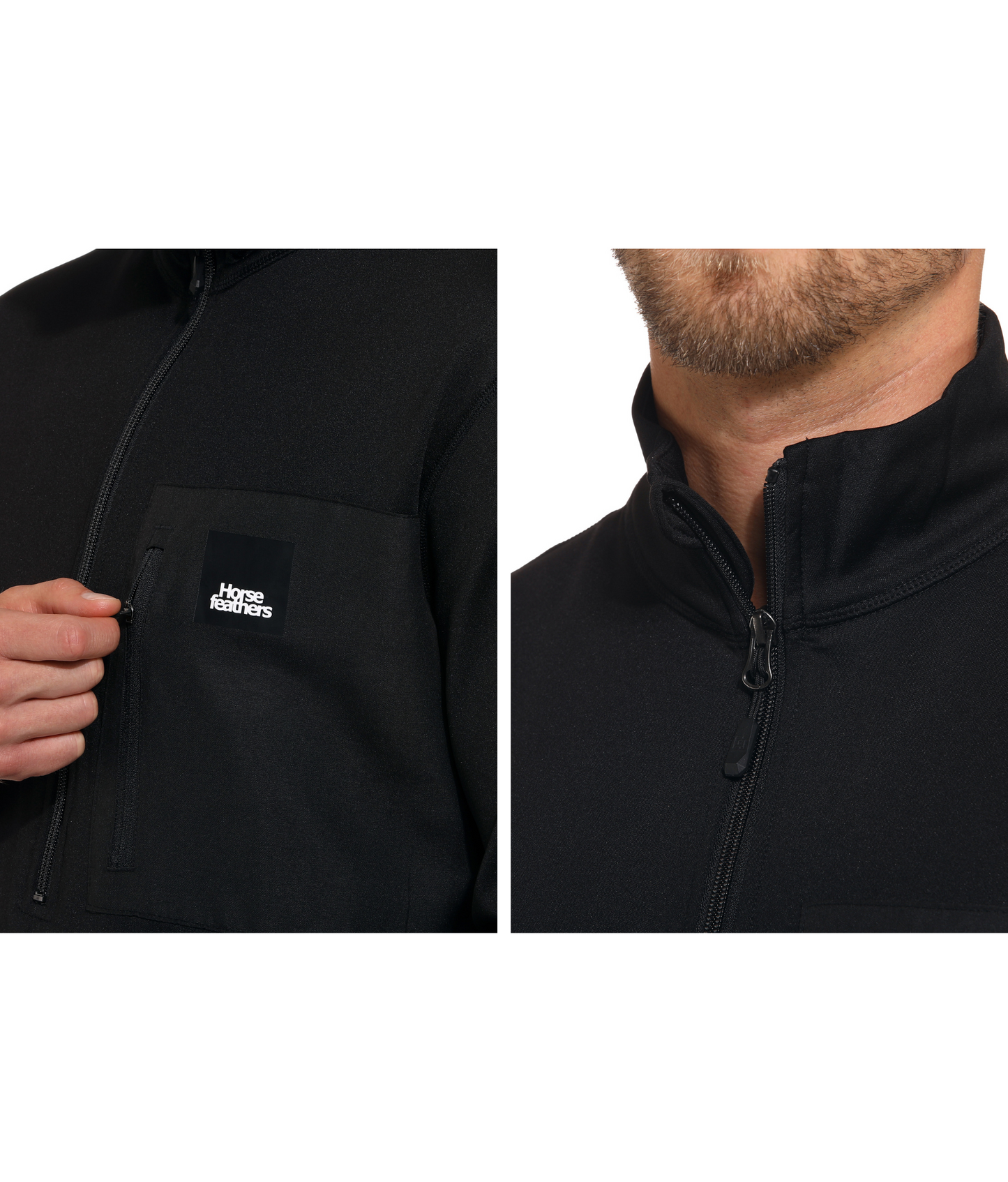 Horsefeathers Miner Sweatshirt - Black