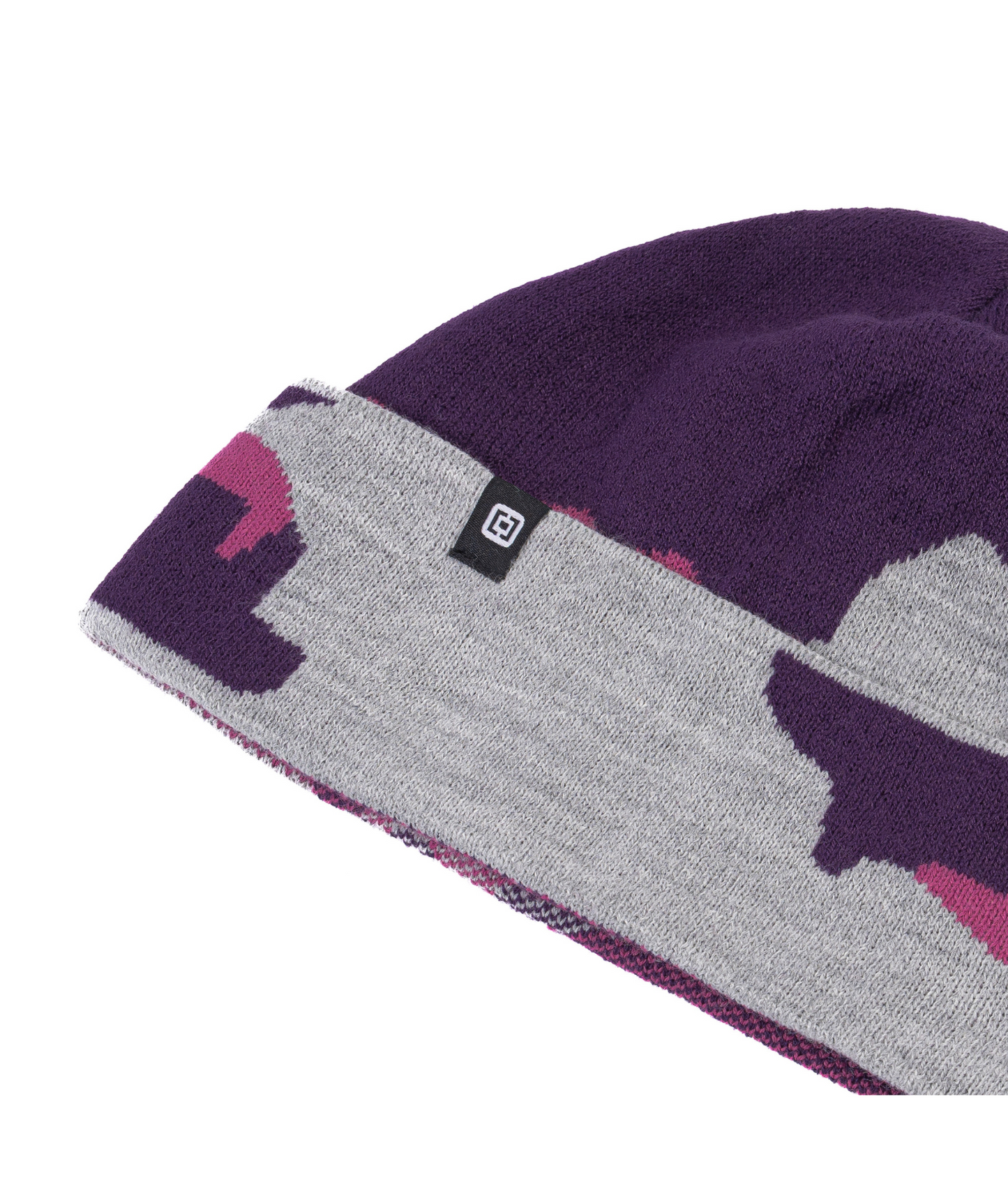 Horsefeathers Anika Beanie - Grape Camo