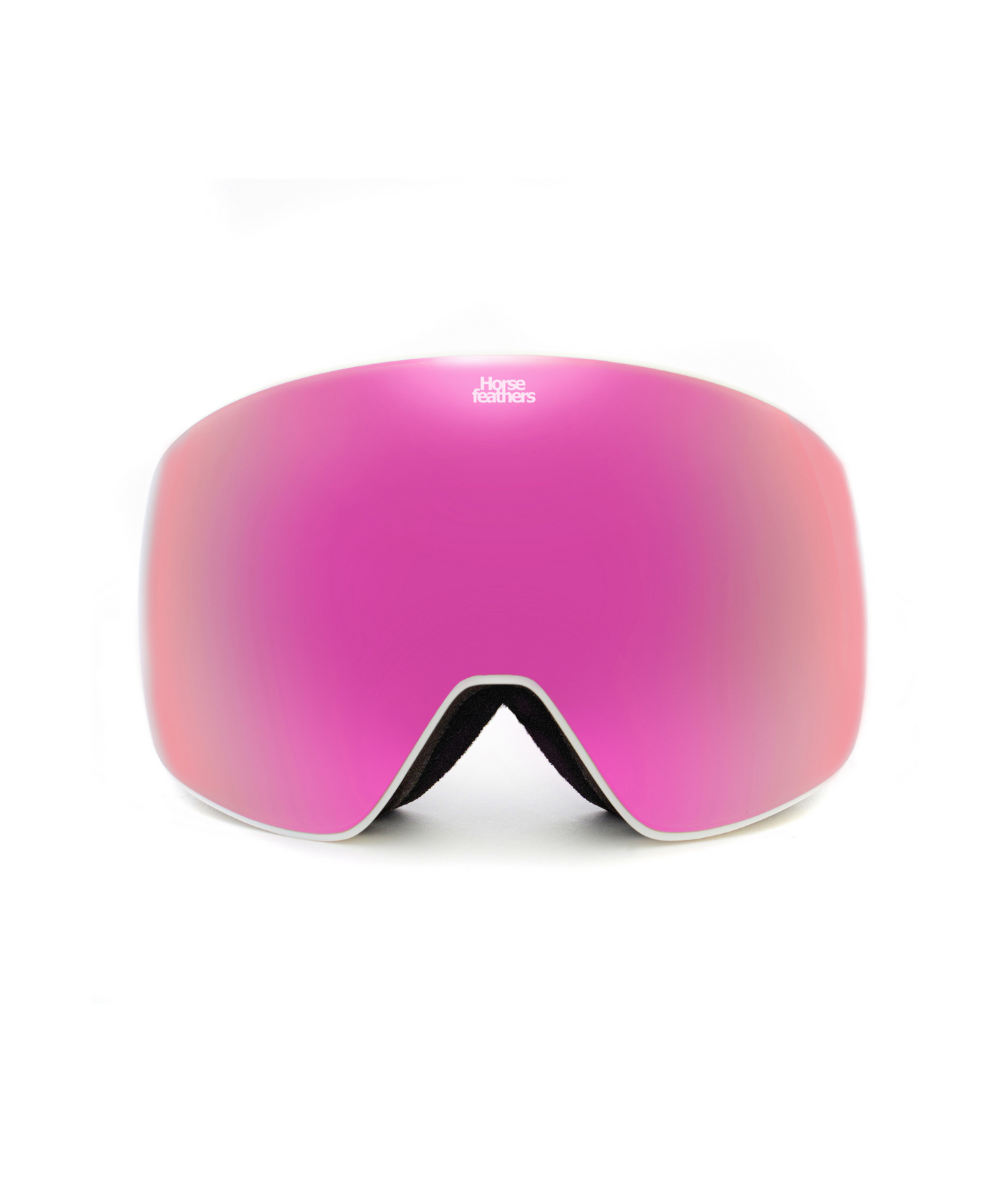 Horsefeathers Scout Goggles - White/Mirror Pink