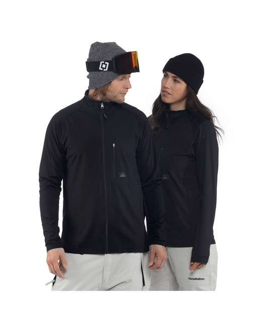 Horsefeathers Samuel Full Zip Sweatshirt - Black