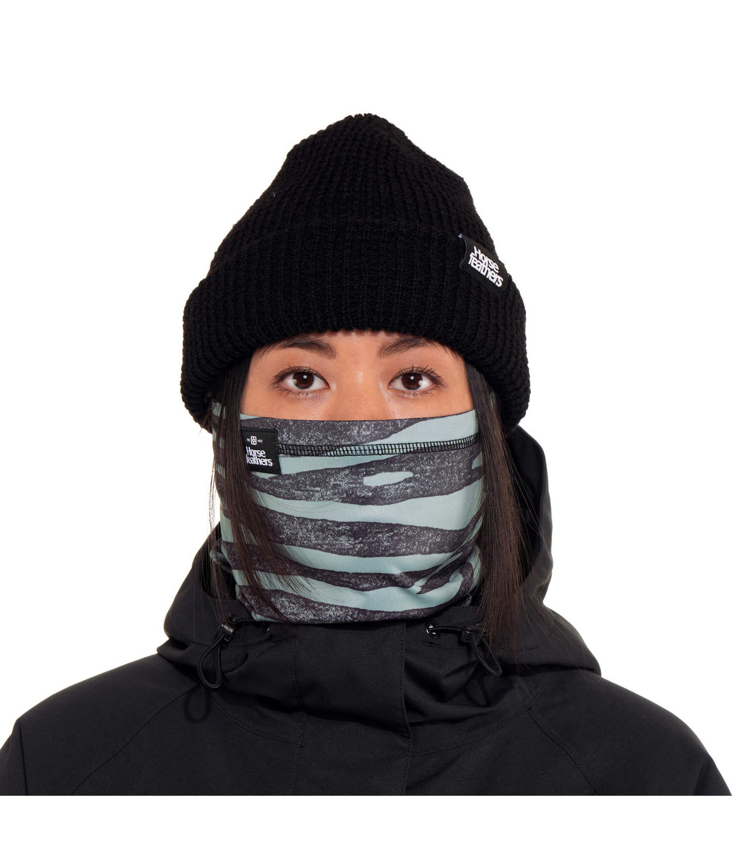 Horsefeathers Neck Warmer - Zebra