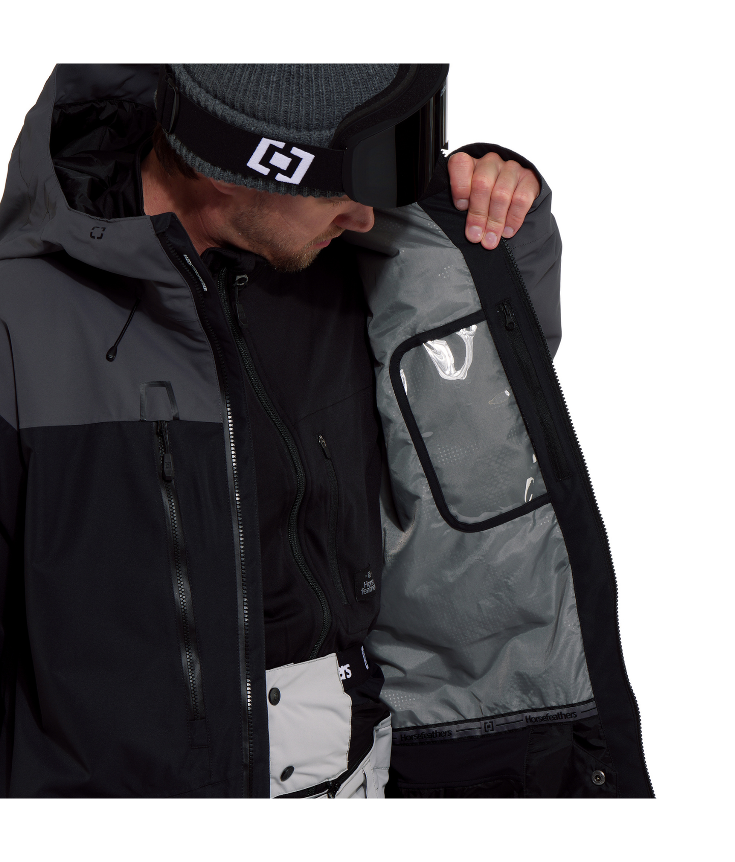 Horsefeathers Halen II Jacket - Black/Iron