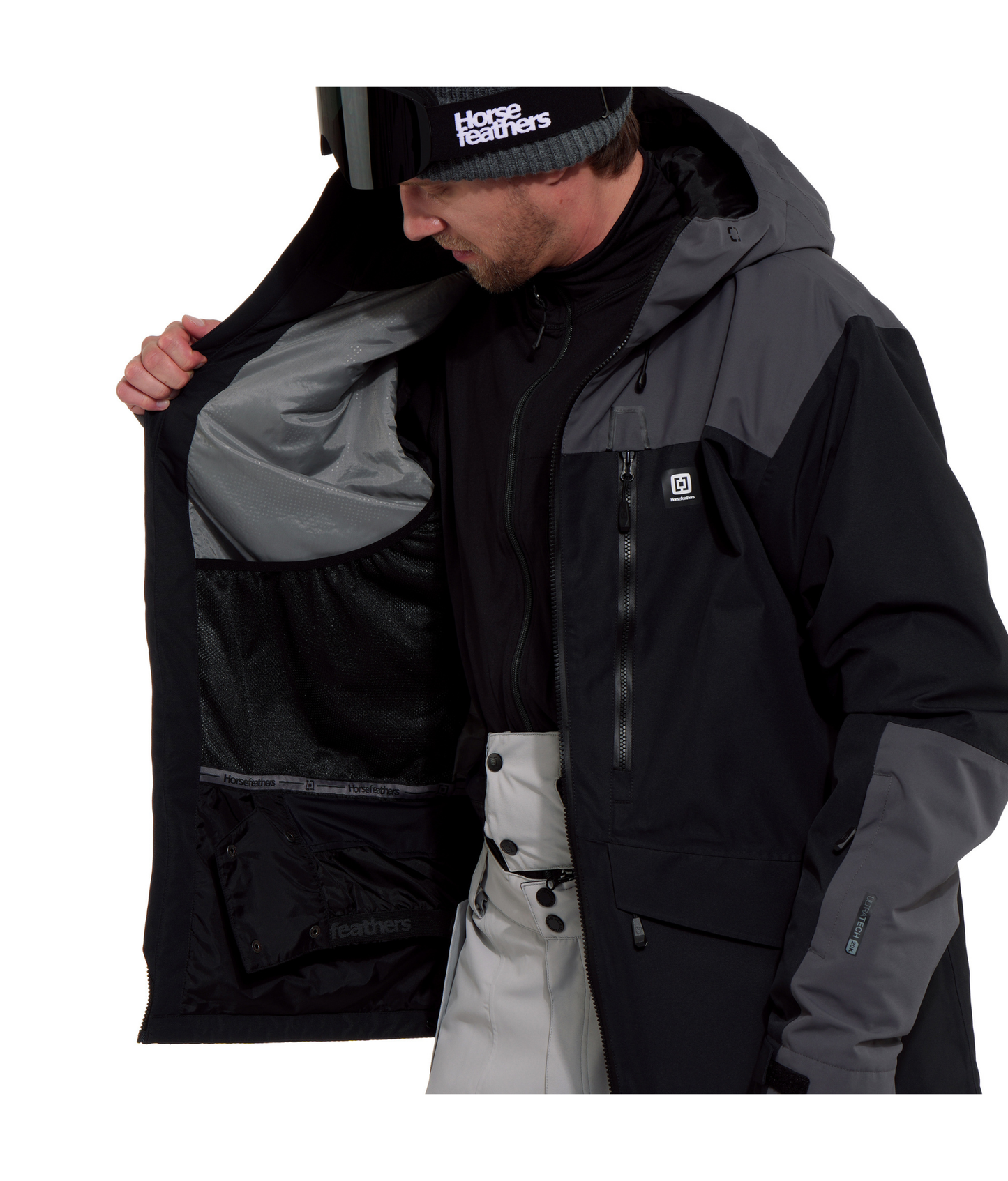 Horsefeathers Halen II Jacket - Black/Iron