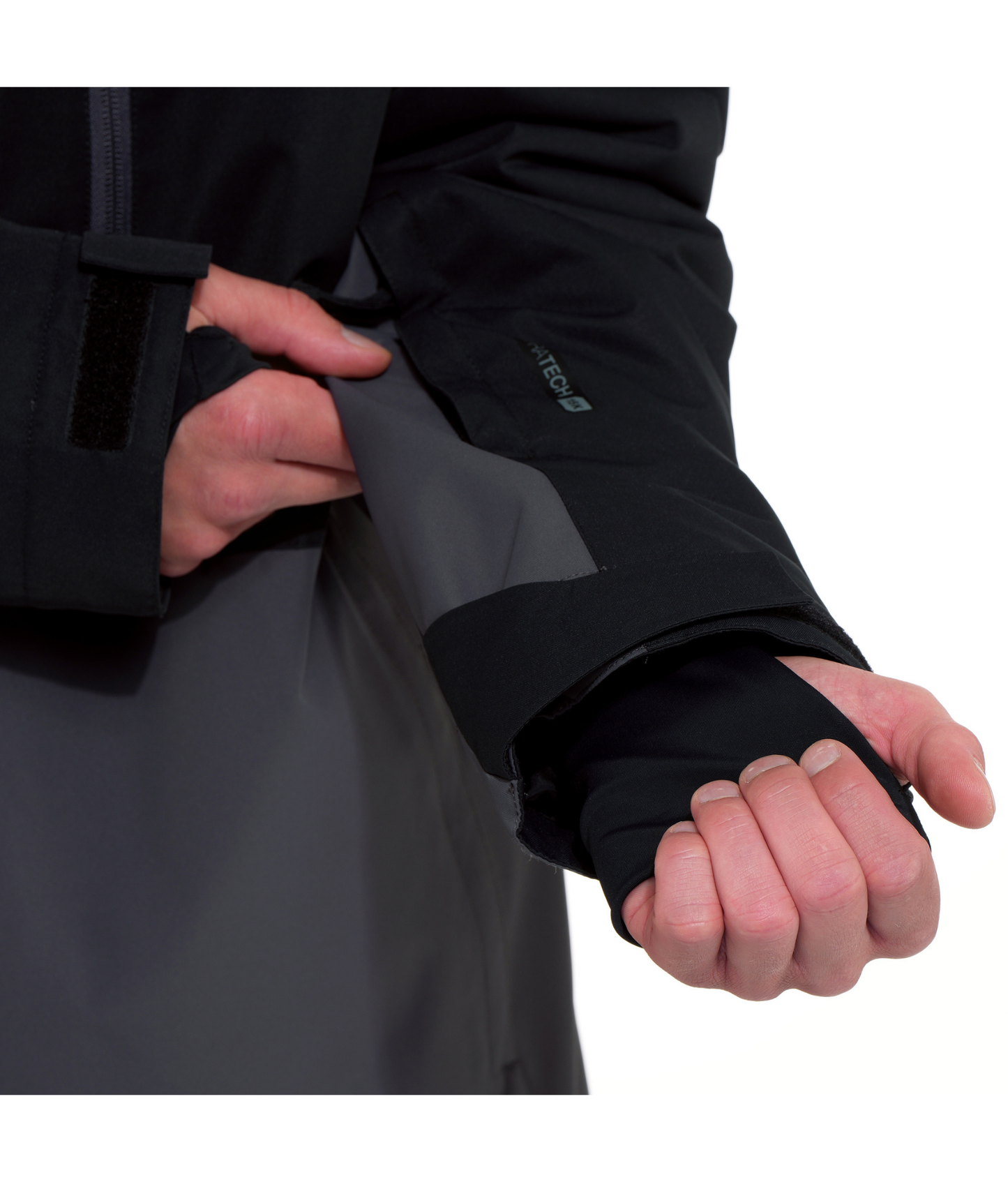 Horsefeathers Crown Jacket - Black/Iron