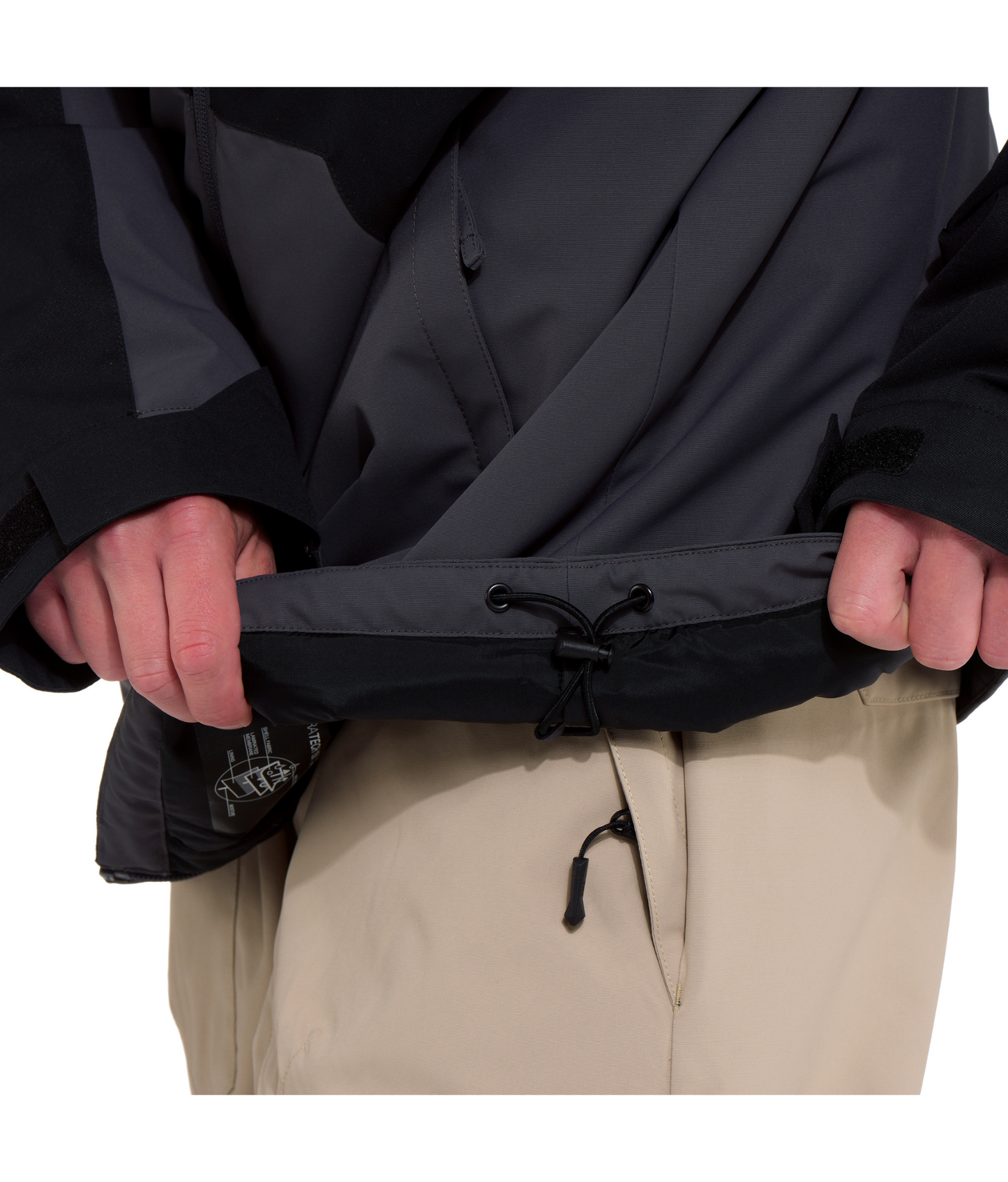 Horsefeathers Crown Jacket - Black/Iron