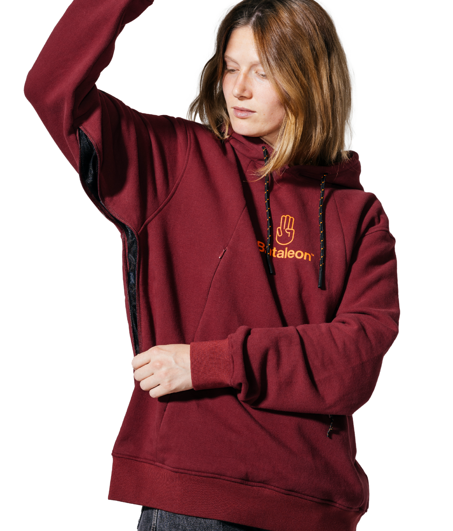 Bataleon Snowproof Delta Hoodie - Ruby Wine