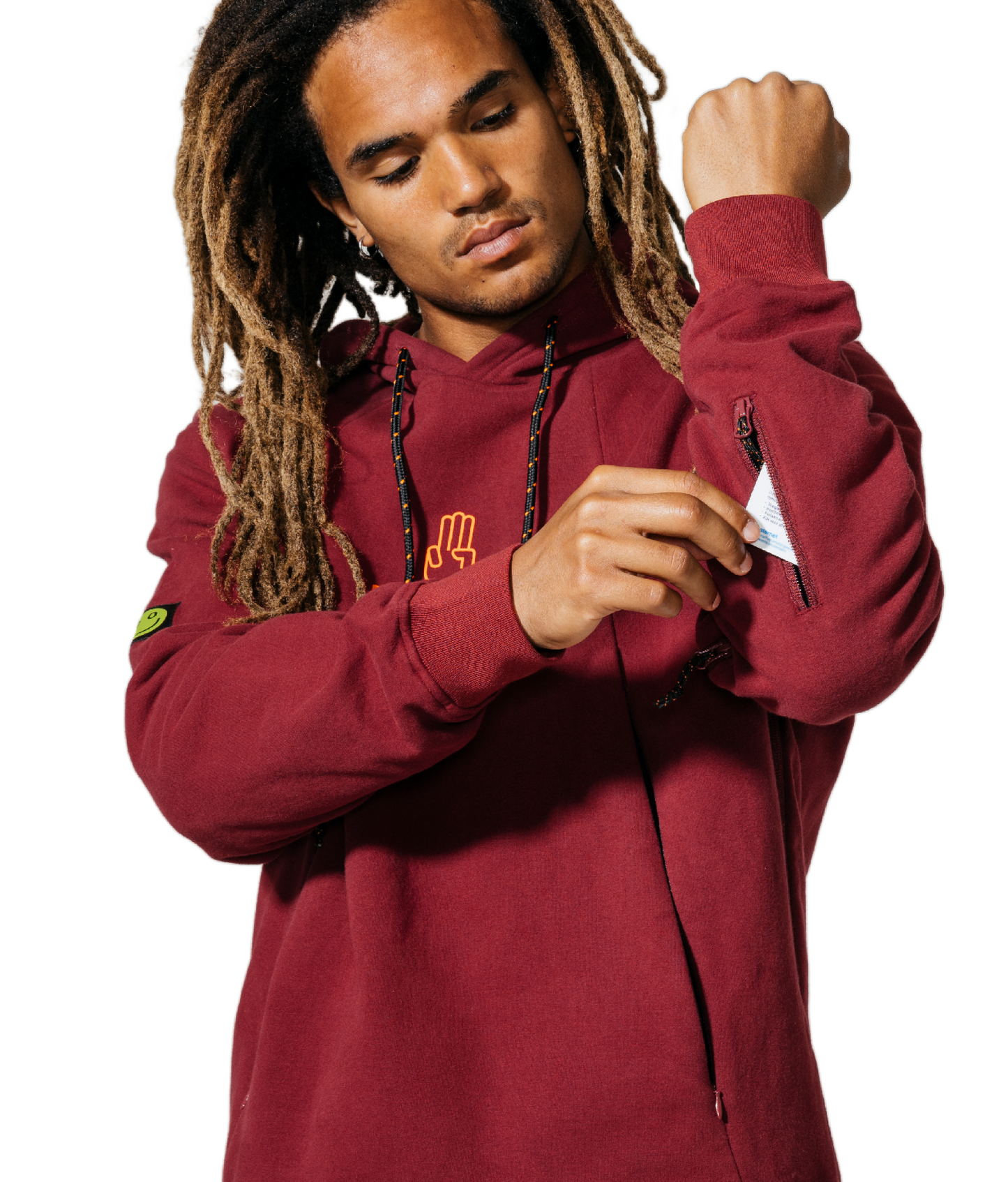 Bataleon Snowproof Delta Hoodie - Ruby Wine