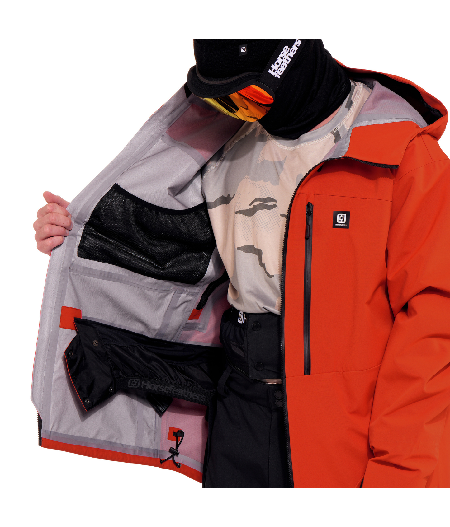 Horsefeathers Terra 3-Layer Jacket - Red Clay