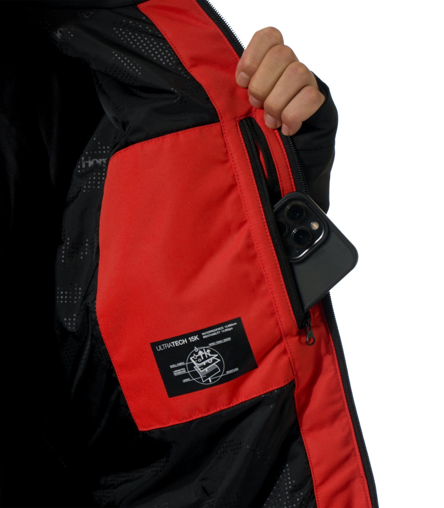 Horsefeathers - Recon Jacket Red Black