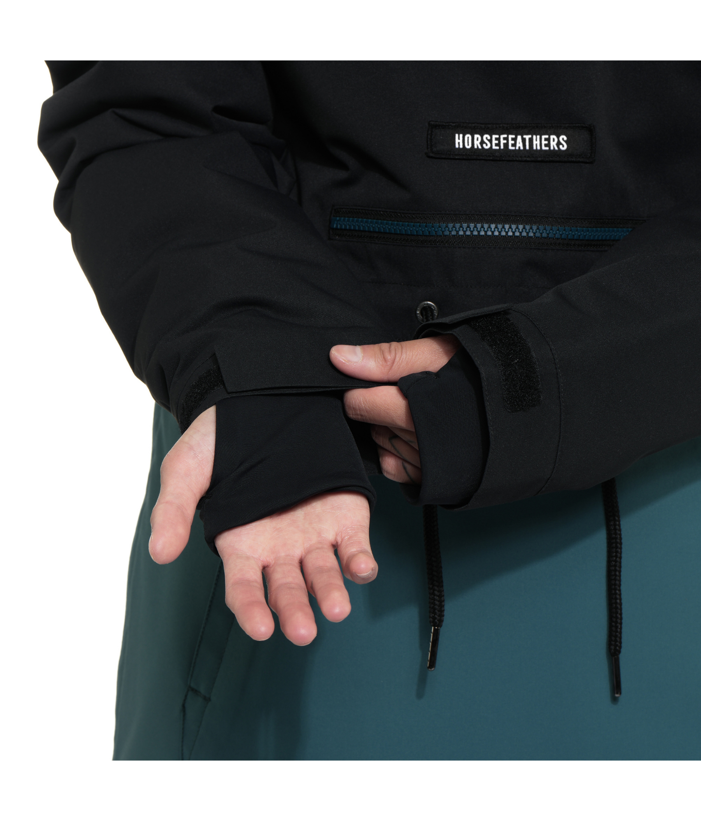 Horsefeathers Derin II Jacket - Black/Hydro