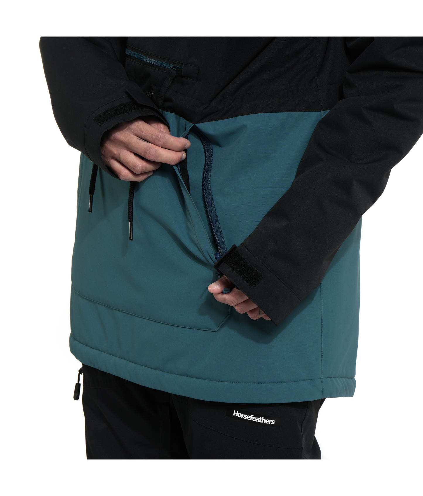 Horsefeathers Derin II Jacket - Black/Hydro