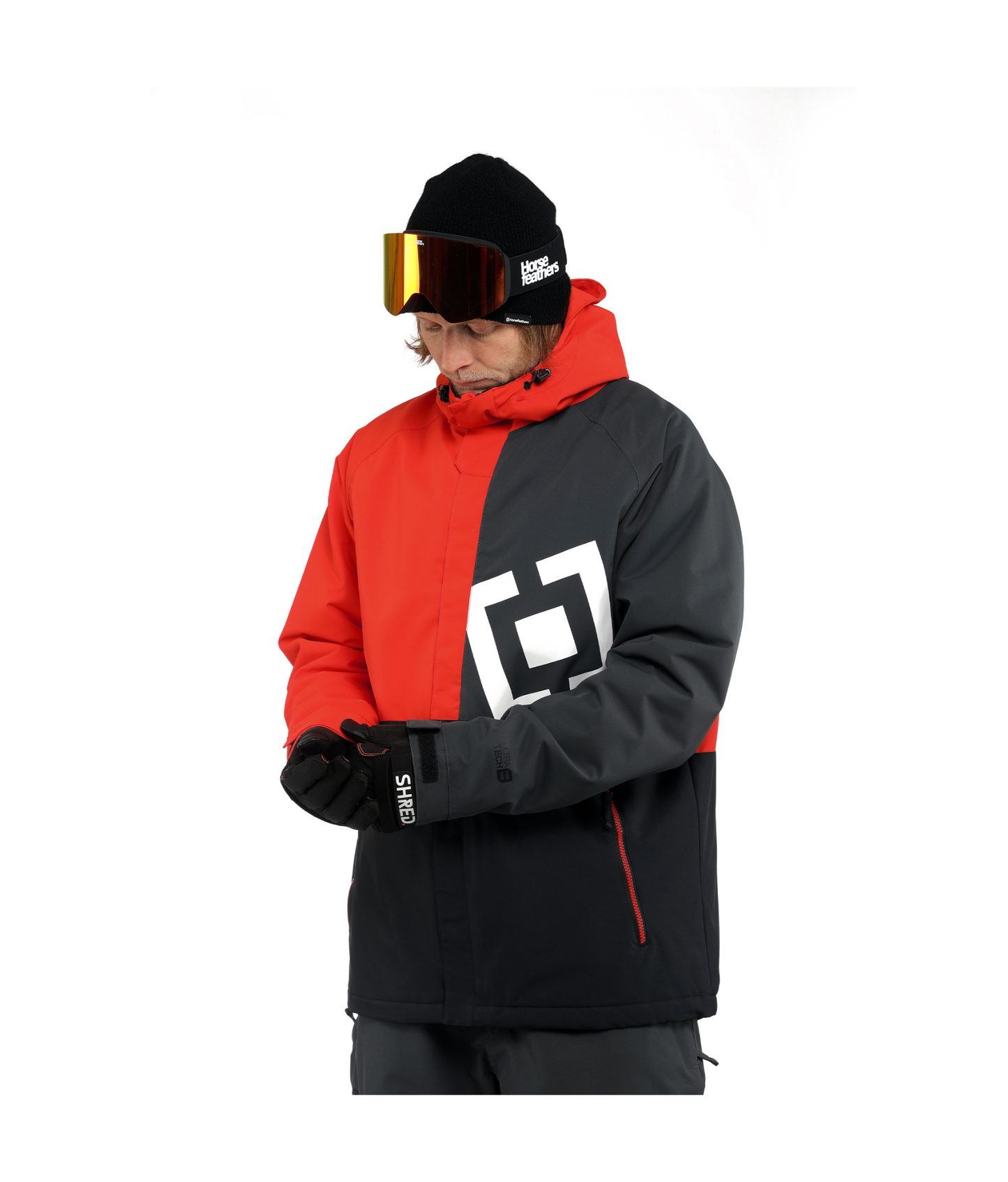 Horsefeathers Turner Jacket - Flame Red