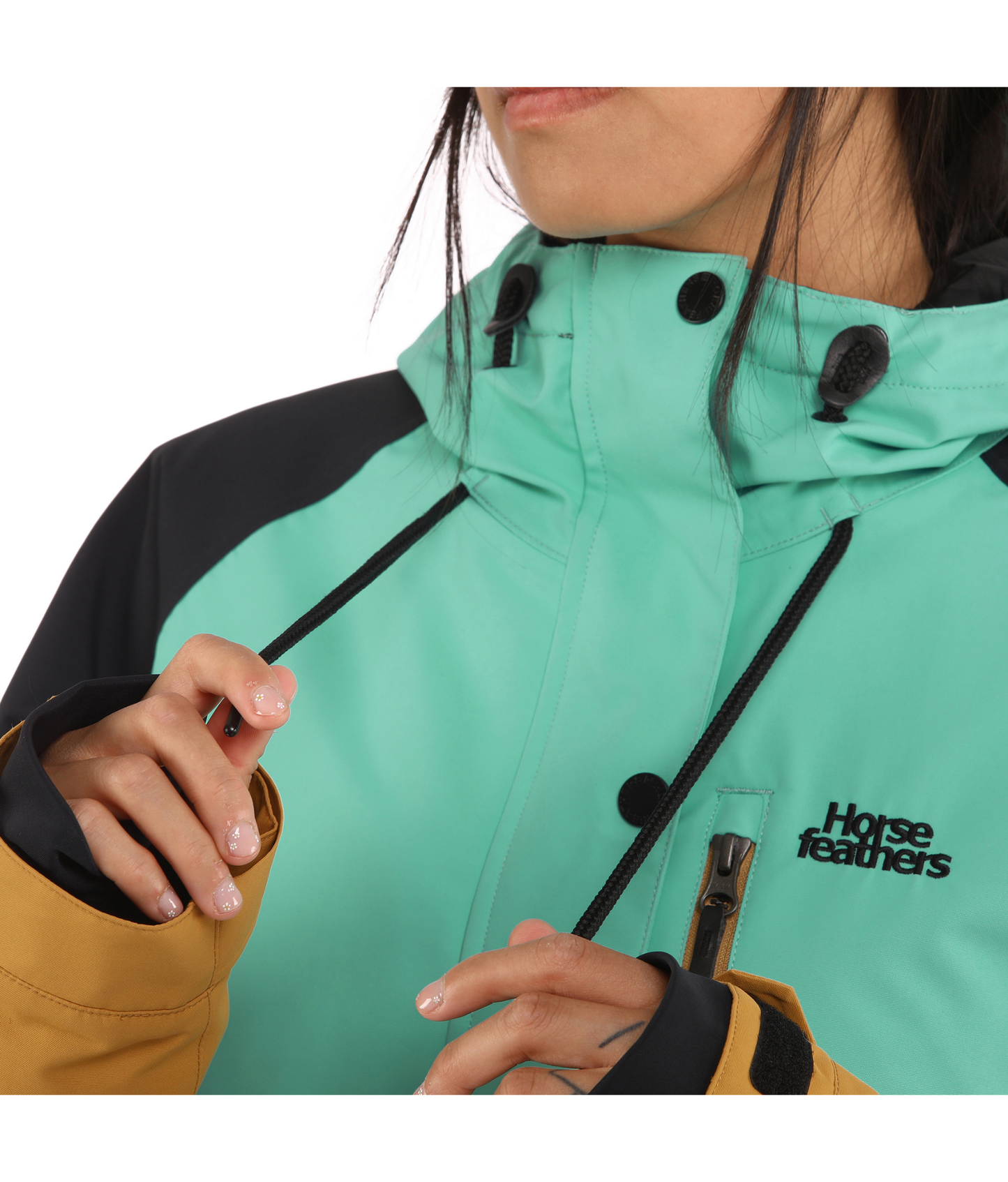 Horsefeathers Pola II Jacket - Turquoise