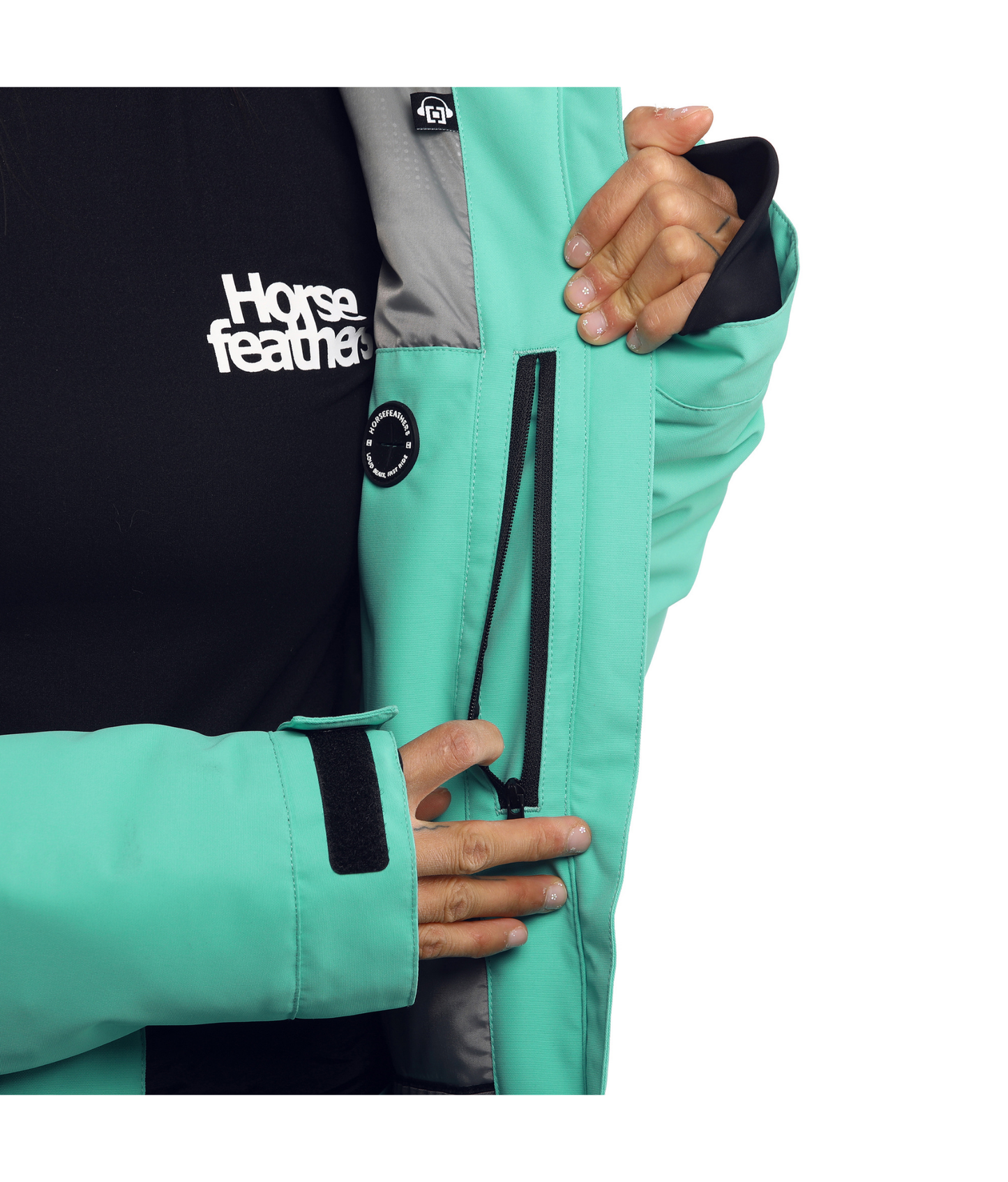 Horsefeathers Arianna Jacket - Turquoise