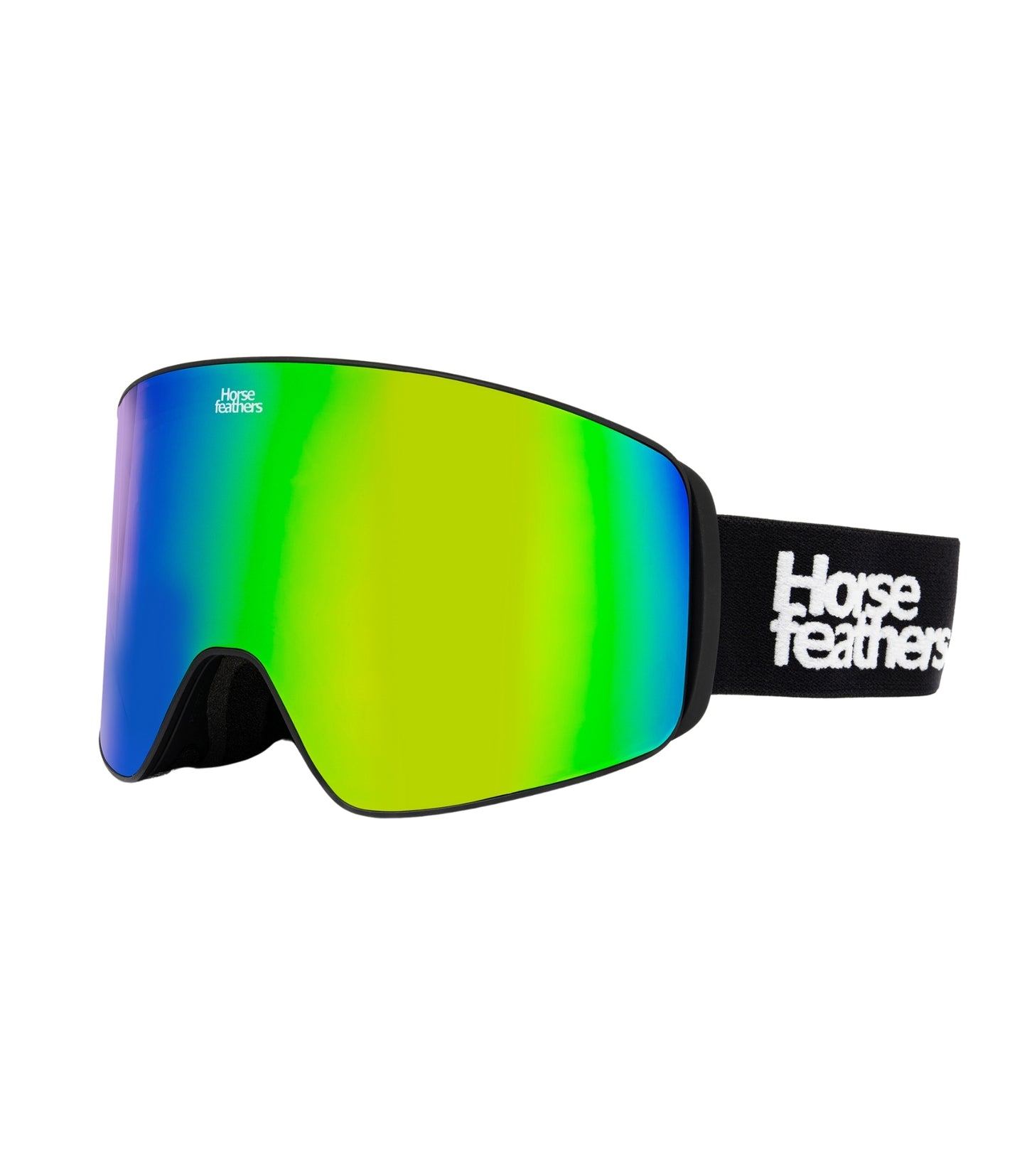 Horsefeathers - Lynx Goggles Black Mirror Green