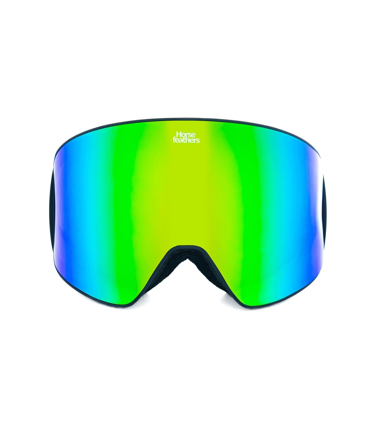 Horsefeathers - Lynx Goggles Black Mirror Green