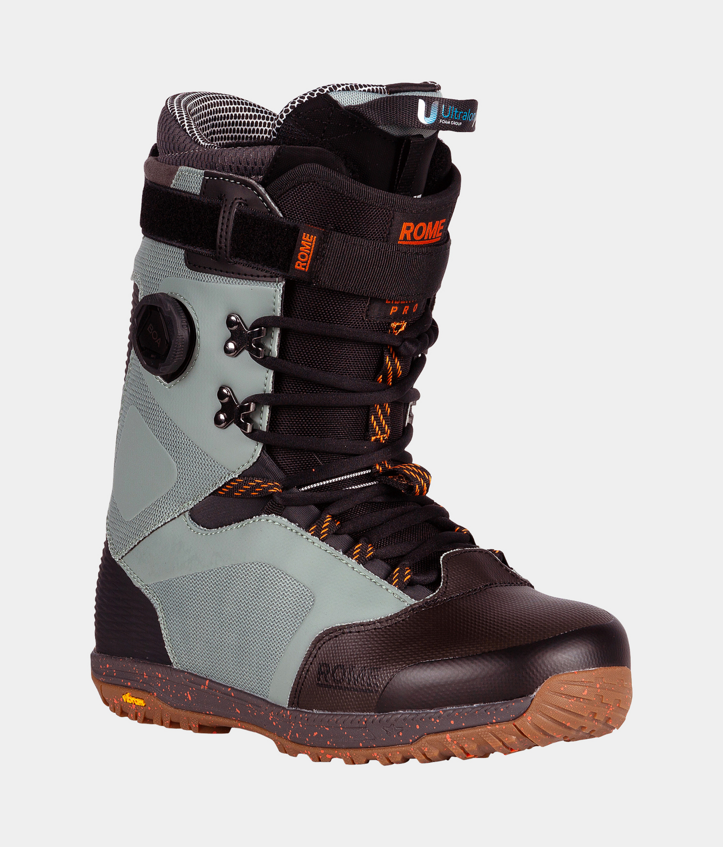 Rome Libertine Pro Hybrid BOA - Slate Gray Orange