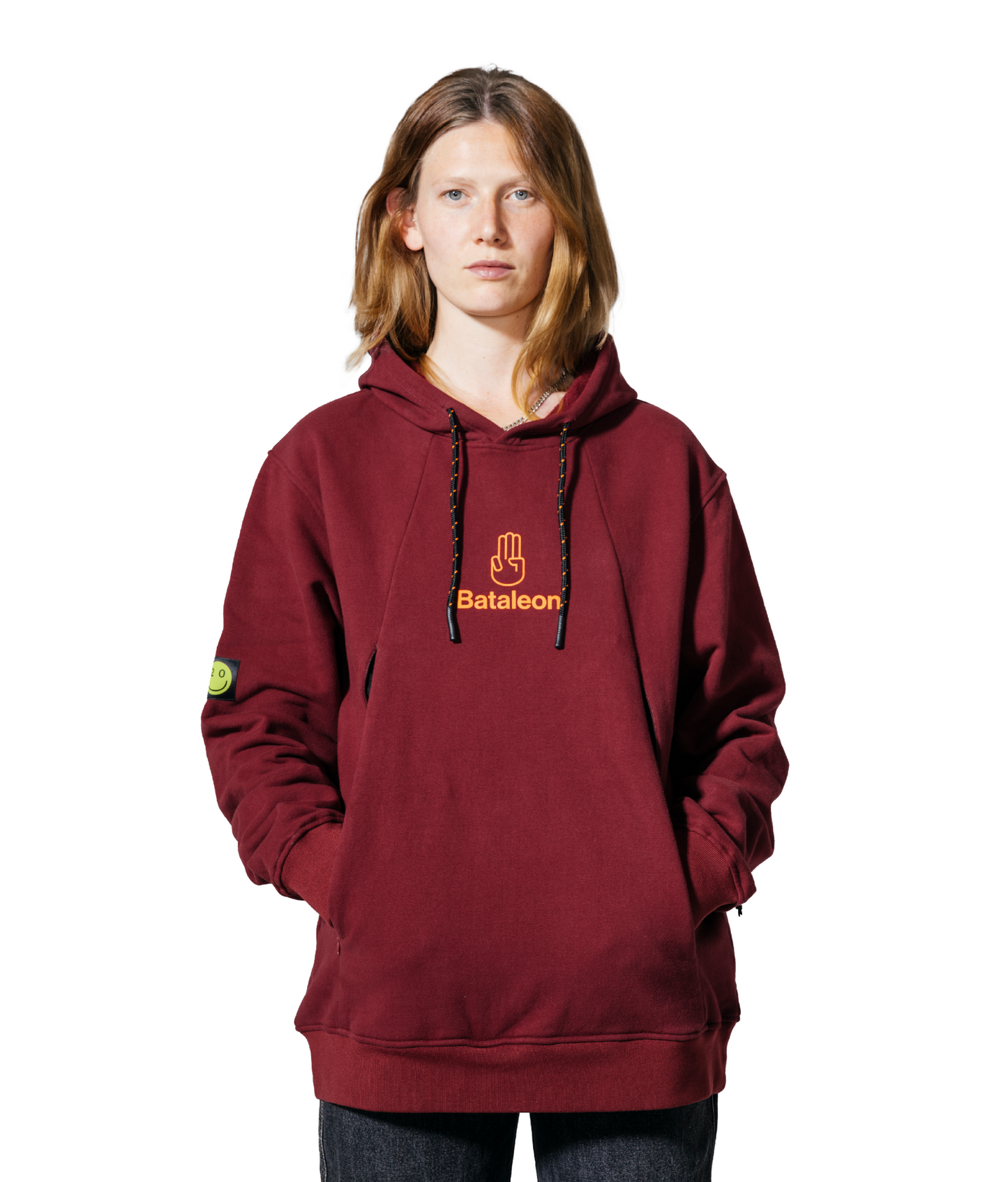 Bataleon Snowproof Delta Hoodie - Ruby Wine