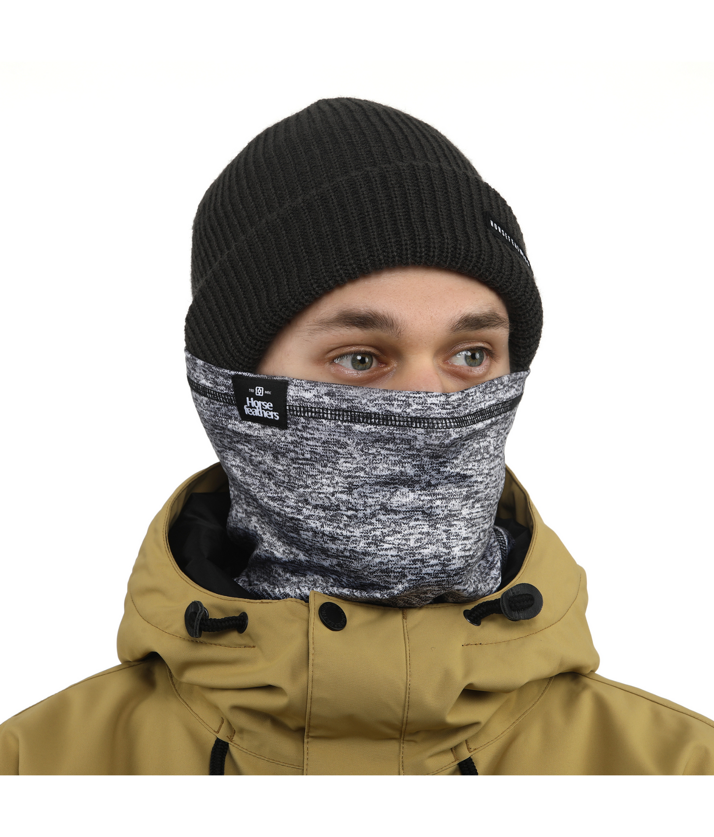 Horsefeathers Neck Warmer - Heather Gray