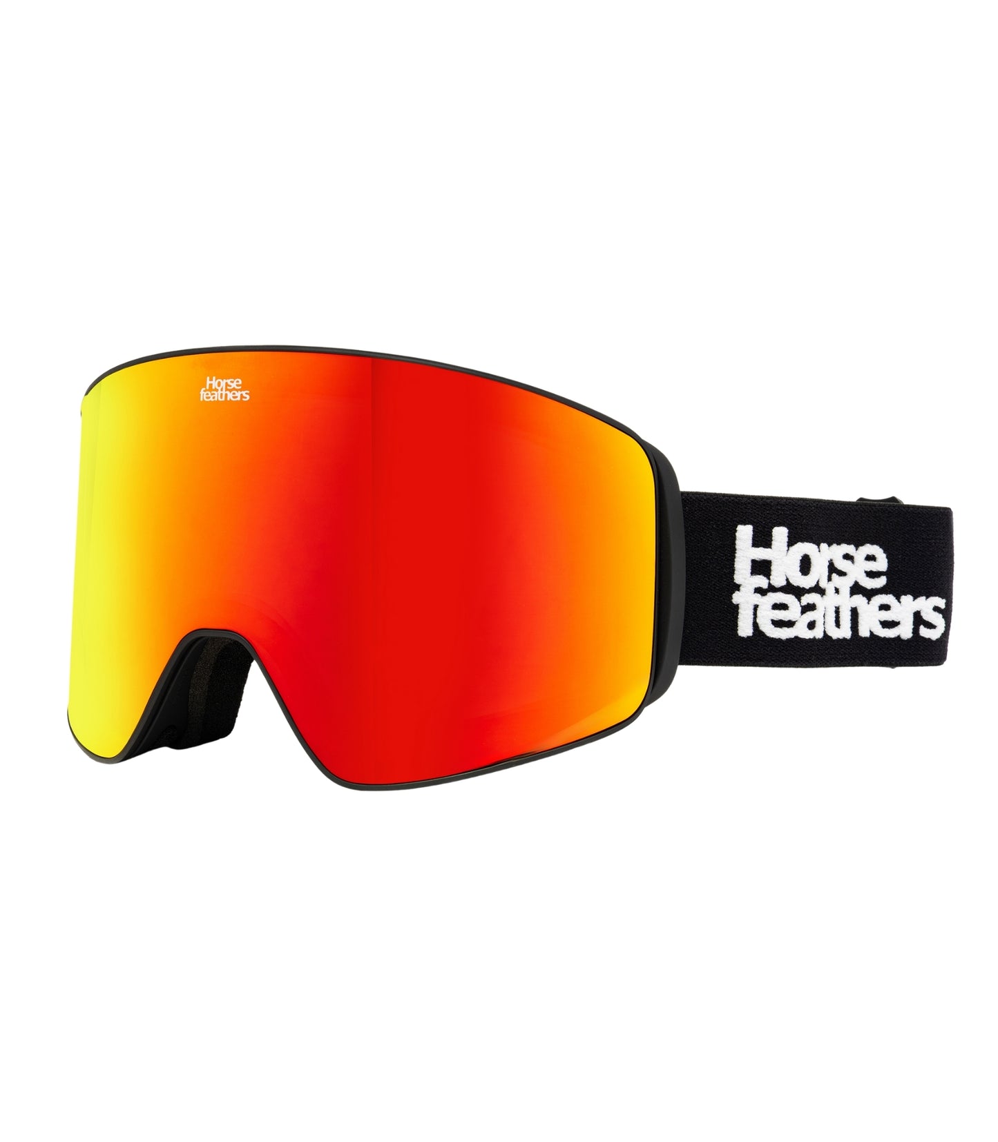 Horsefeathers - Lynx Goggles Black Mirror Red