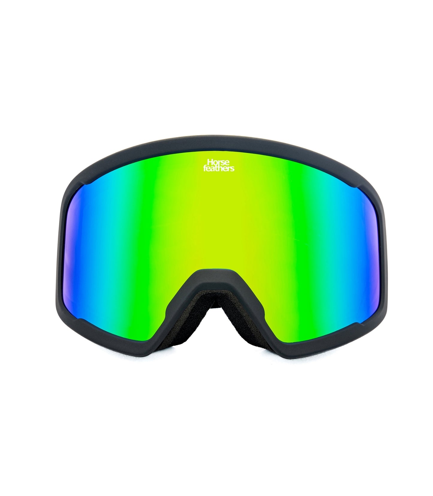 Horsefeathers - Huck Goggles Black Mirror Green