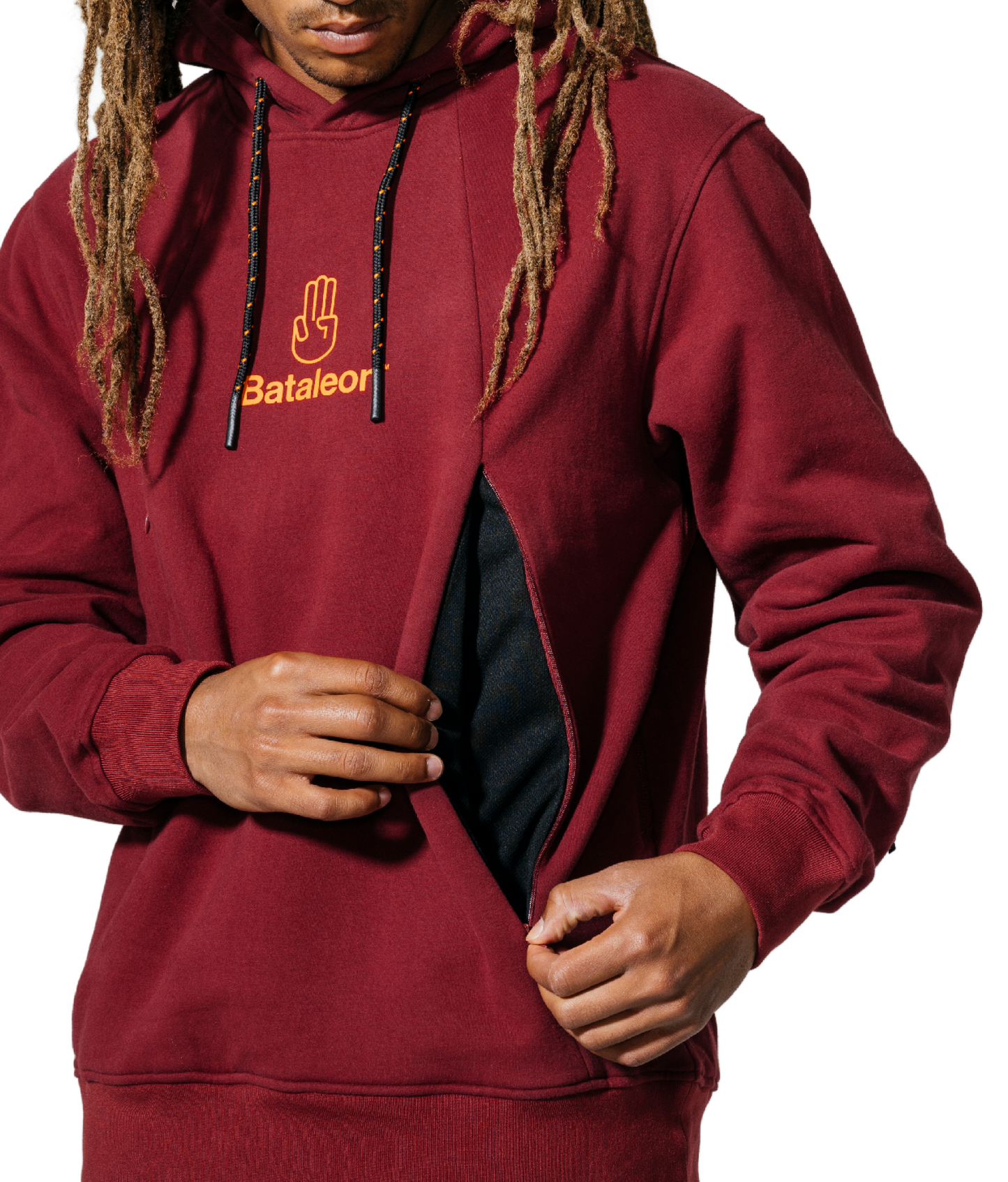 Bataleon Snowproof Delta Hoodie - Ruby Wine