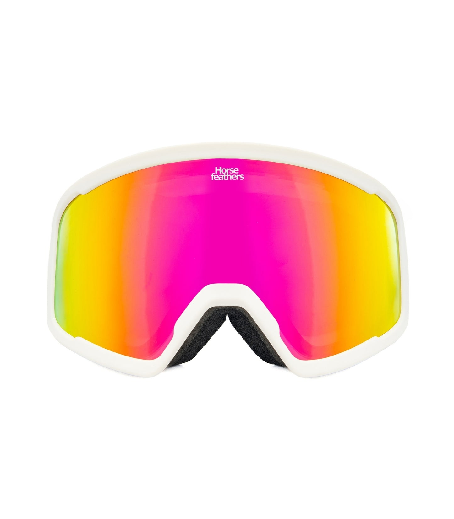 Horsefeathers - Huck Goggles White Mirror Pink