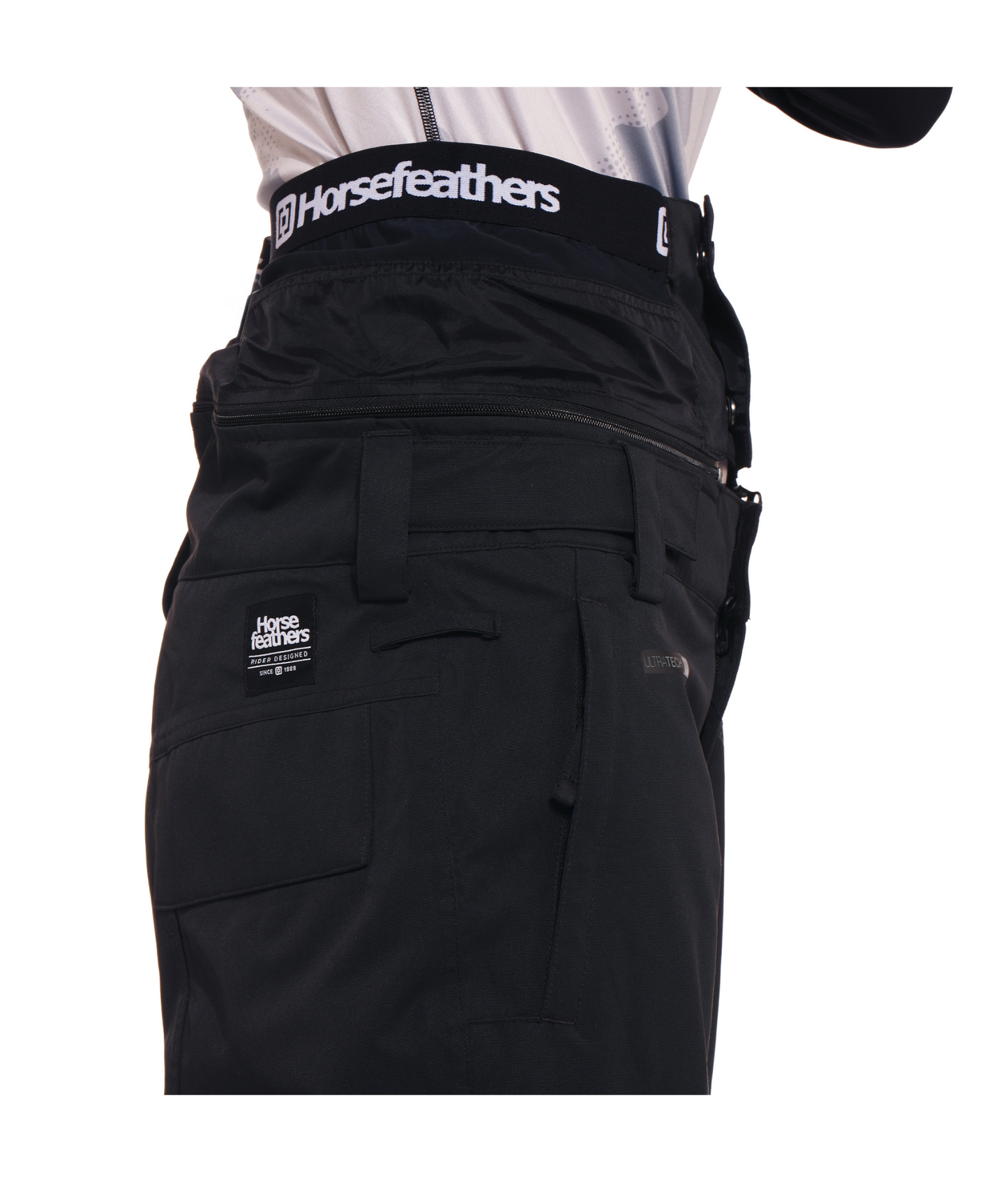 Horsefeathers Lotte II Shell Pants - Black