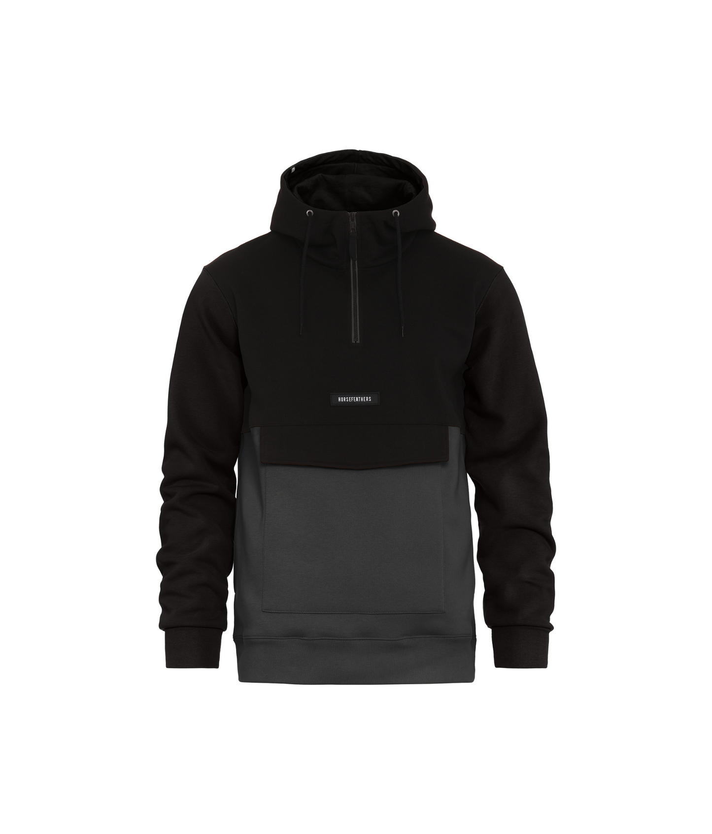 Horsefeathers Milo Sweatshirt - Black Gray