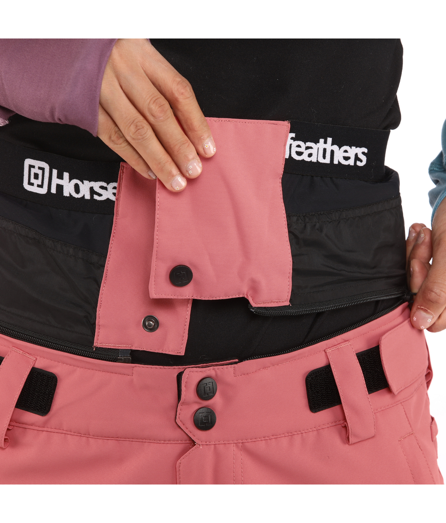 Horsefeathers Lotte II Shell Pants - Tea Rose