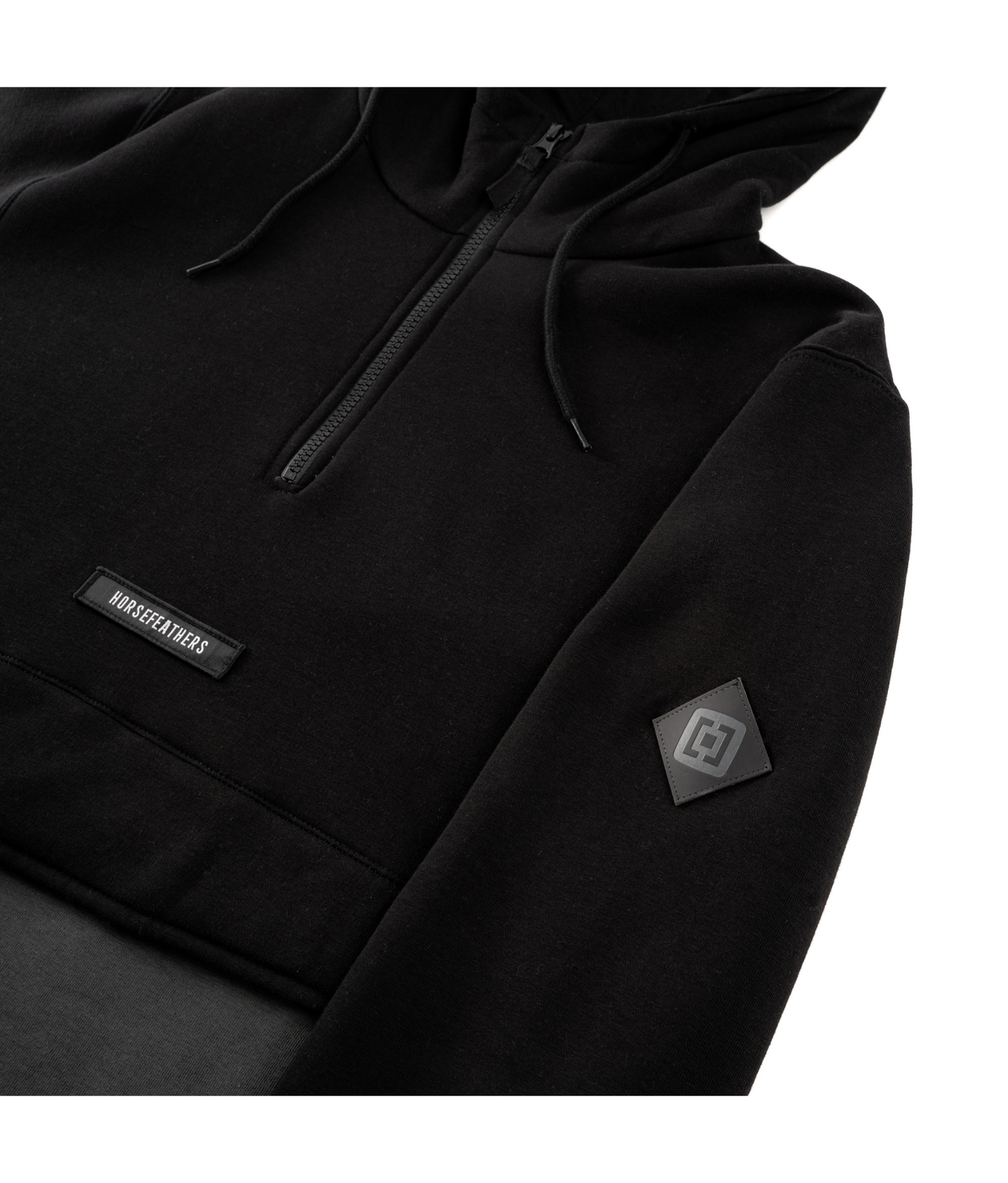 Horsefeathers Milo Sweatshirt - Black Gray