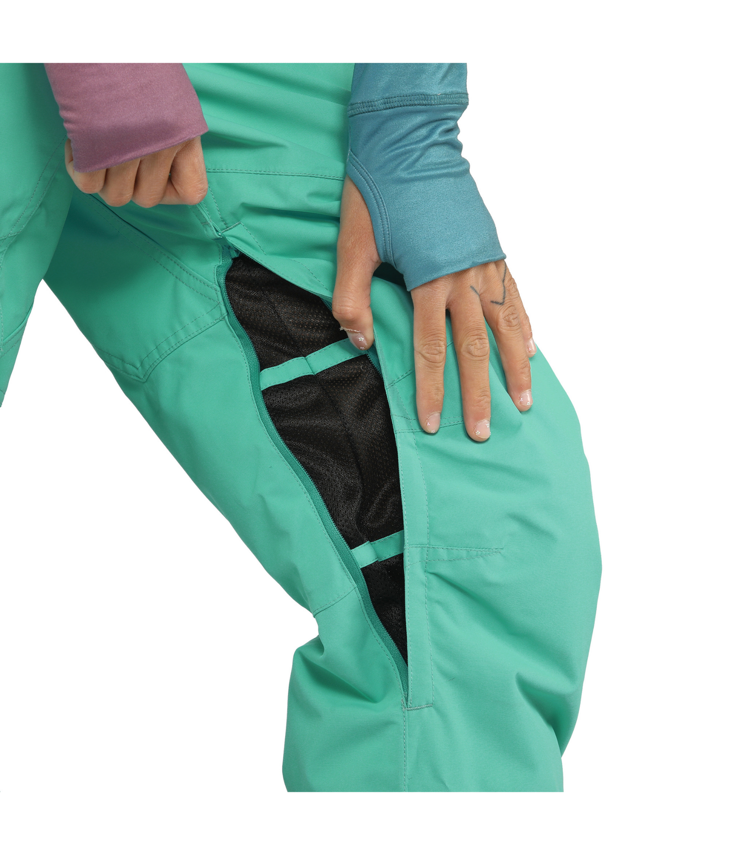 Horsefeathers Lotte II Shell Pants - Turquoise