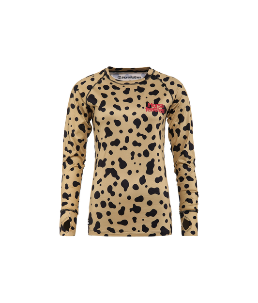 Horsefeathers Mirra Tech Top - Dalmatian